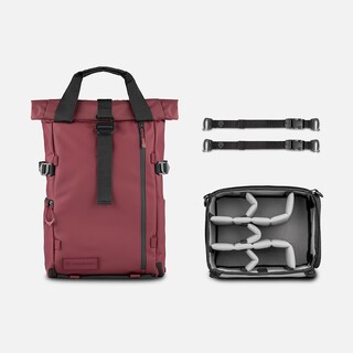 PRVKE 21 V4, Photo Bundle, ryggsäck - Rhone Burgundy