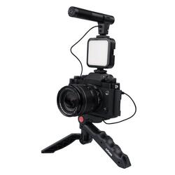 Vlogging-kit med mikrofon VL-5