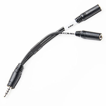 HX-MI TRRS-adapter till mobiltelefoner & surfplattor