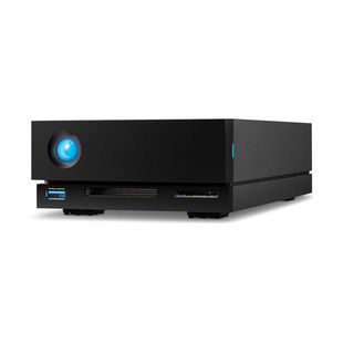1Big Dock HDD 4TB, extern hårddisk med kortläsare, Thunderbolt/USB-C