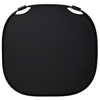 Reflexskärm svart/vit, storlek large (120 cm)