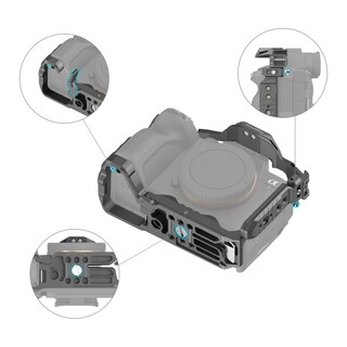 4538 HawkLock Quick Release kamerabur kit för Sony A7R V / A7 IV / A7S III / A 1