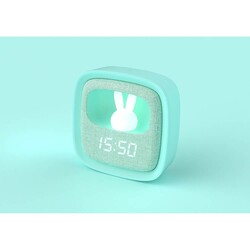 Billy Clock, väckarklocka med nattlampa - Mintgrön