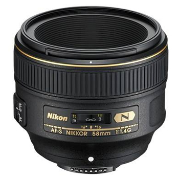 AF-S 58mm f/1,4G