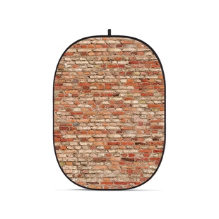 CBA-WB0005 Wall Brick, hopfällbar bakgrund, 2 x 1,5m - Tegel 1