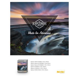 Square filter explorer 100x150mm reverse gnd8 3stops