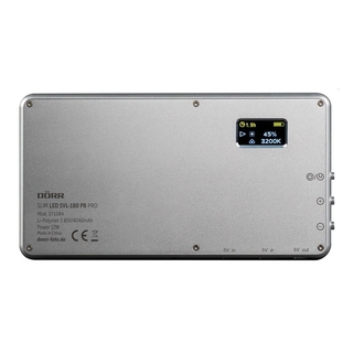 SVL-180 PB PRO, Slim LED-belysning och powerbank  