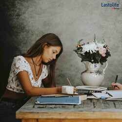 Ezyframe hopfällbar fotobakgrund 2x2.3m, concrete vintage