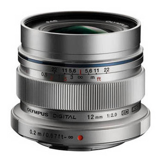 M.Zuiko Digital ED 12mm f/2,0 silver (för Micro 4/3) 