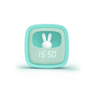Billy Clock, väckarklocka med nattlampa - Mintgrön