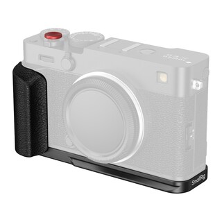 5448 L-platta med silikon handtag för FUJIFILM X-E5 - Svart