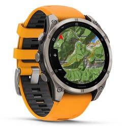 Fenix 8 - 47 mm, AMOLED - Graphite Spark Orange