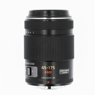 Lumix G X Vario PZ 45-175mm f/4-5,6 ASPH Power OIS Svart (Micro 4/3)  (begagnad)