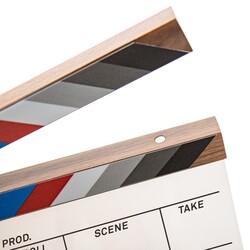 KCB-3024 filmklappa med färgad klapp - 30x24 cm
