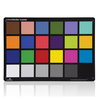 ColorChecker Classic, standard 