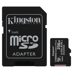 MicroSDXC Canvas Select Plus 256GB Class 10 UHS-I U3 Class 10 100MB/s 