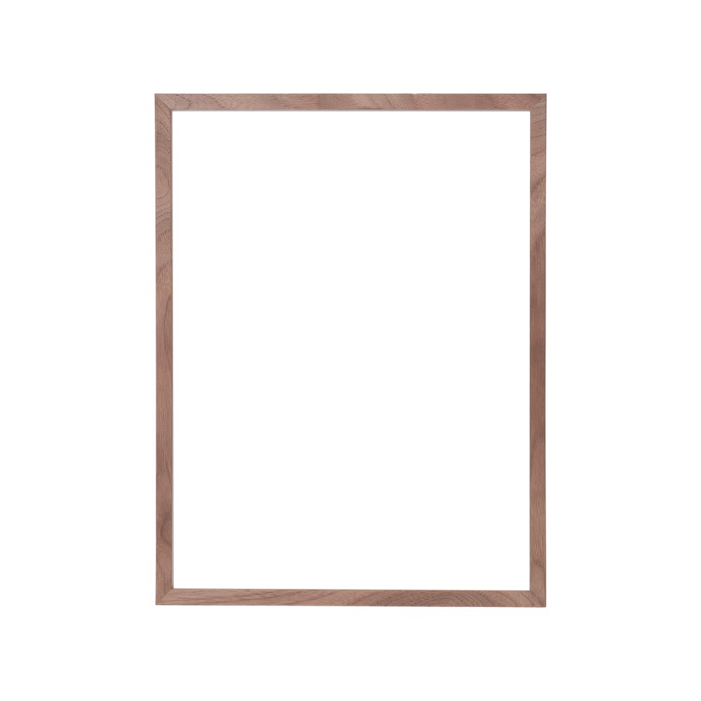 Soul veneer, plexiglas fotoram, Walnut - A1 (59,4x84 cm)