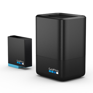Dubbelladdare för bl.a. Hero8 Black + extra batteri