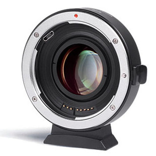 Adapter för Canon EF-objektiv på EOS M kamera 0,71x Speedbooster