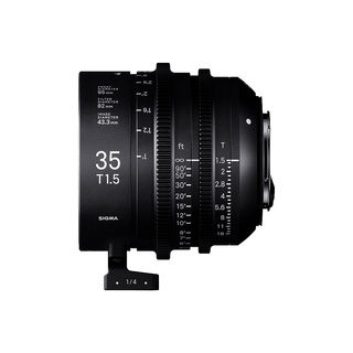 Cine 35mm T1,5, för PL-fattning (fullformat)