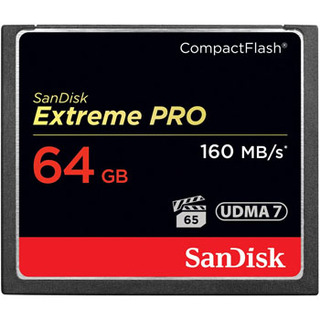 CompactFlash Extreme PRO, 64GB, UDMA 7, 160MB/s