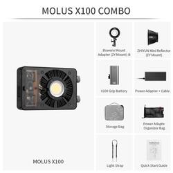 Molus X100 COB LED-lampa Combo
