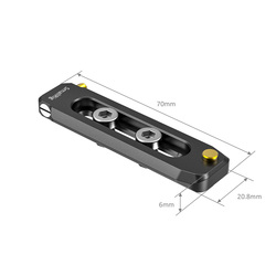 2483 low-profile Nato rail 70 mm