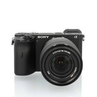 A6600 kamerahus, svart + E 18-135mm f/3,5-5,6 OSS (begagnad)