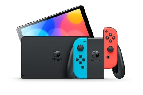 Switch OLED - Blå & Röd