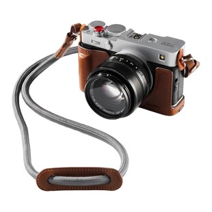 5449 läderfodral kit för FUJIFILM X-E5 - Brun