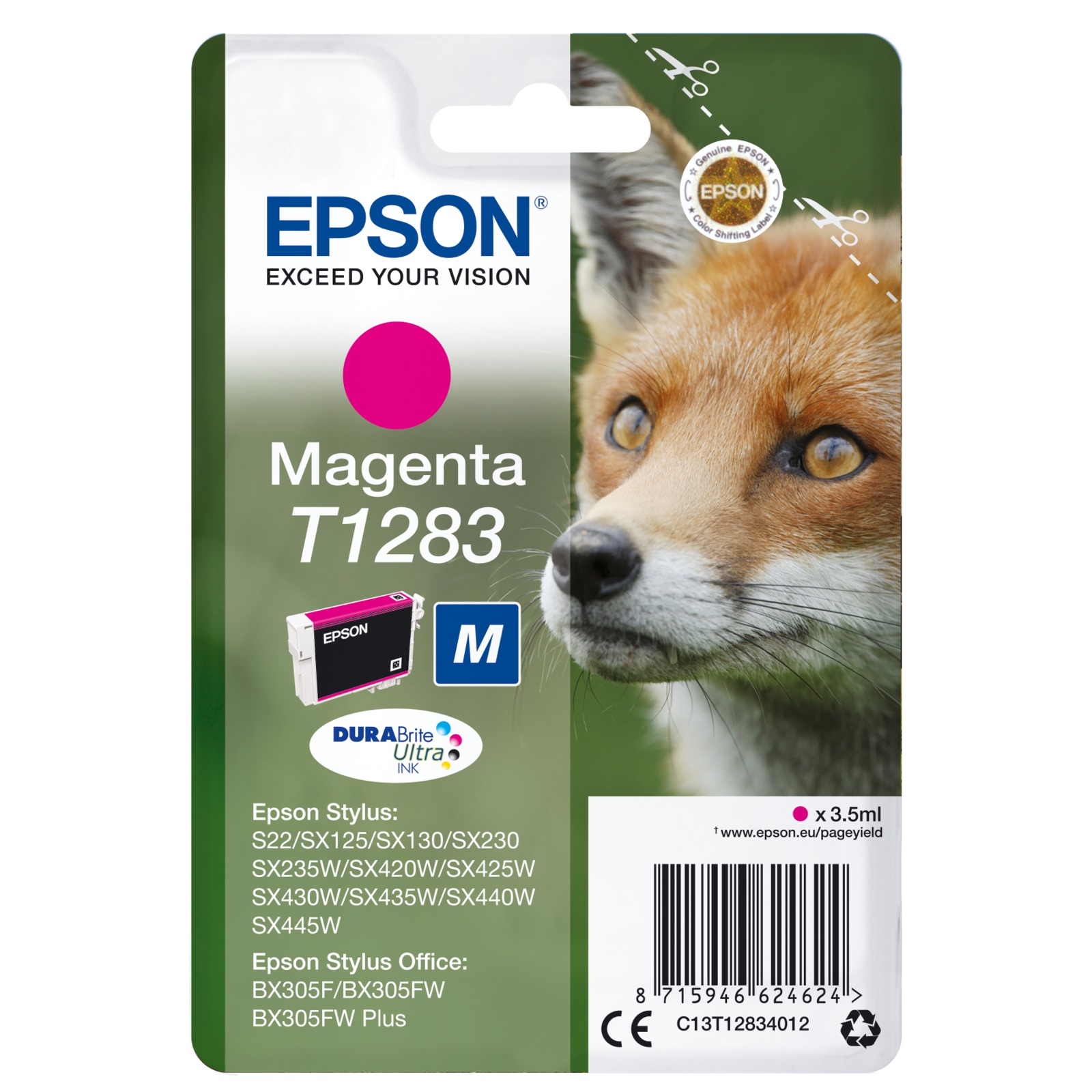 Epson Magenta DURABrite T128 T1283