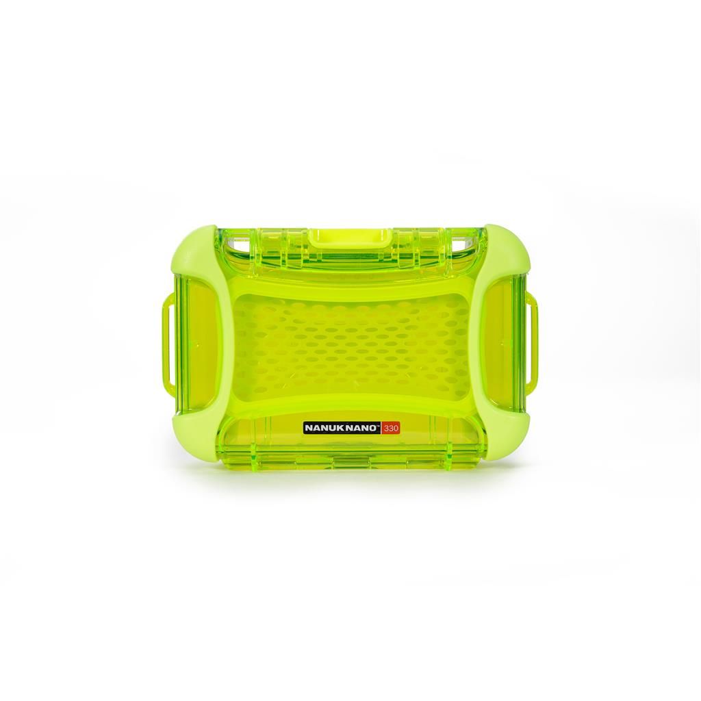 Nanuk Nano Case 330 (170x96x49), hård portabelväska - Lime