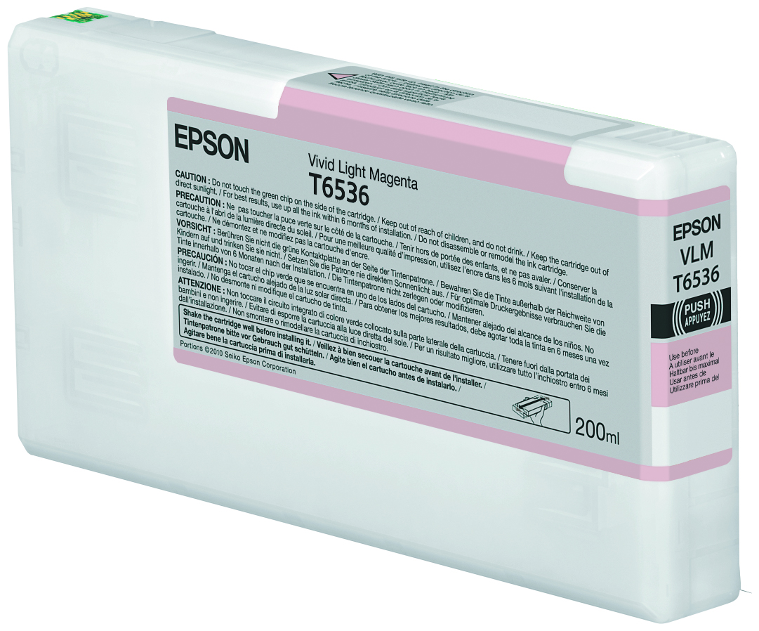 Epson T6536 Bläck 4900 Vivid Light Magenta 200 ml