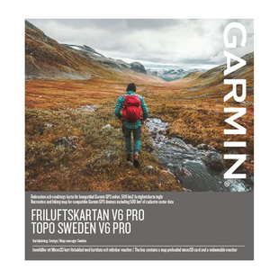 microSD/SD kort, friluftskartan TOPO Sweden v6 PRO