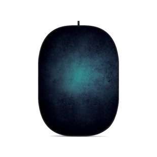 CBA-TA0001, hopfällbar bakgrund, 2 x 1,5m, Abstract Textured - mörk blå
