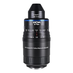 Aksen 17,5mm f/1,7 5-10x Ultra Macro APO (för Micro 4/3)