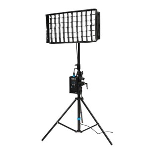 PavoSlim 120B kit, LED Panel med Quick Release Softbox & klämma