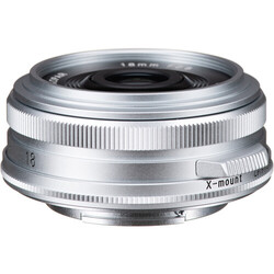 18mm f/2,8 Color Skopar Aspherical till Fujifilm X-fattning, silver