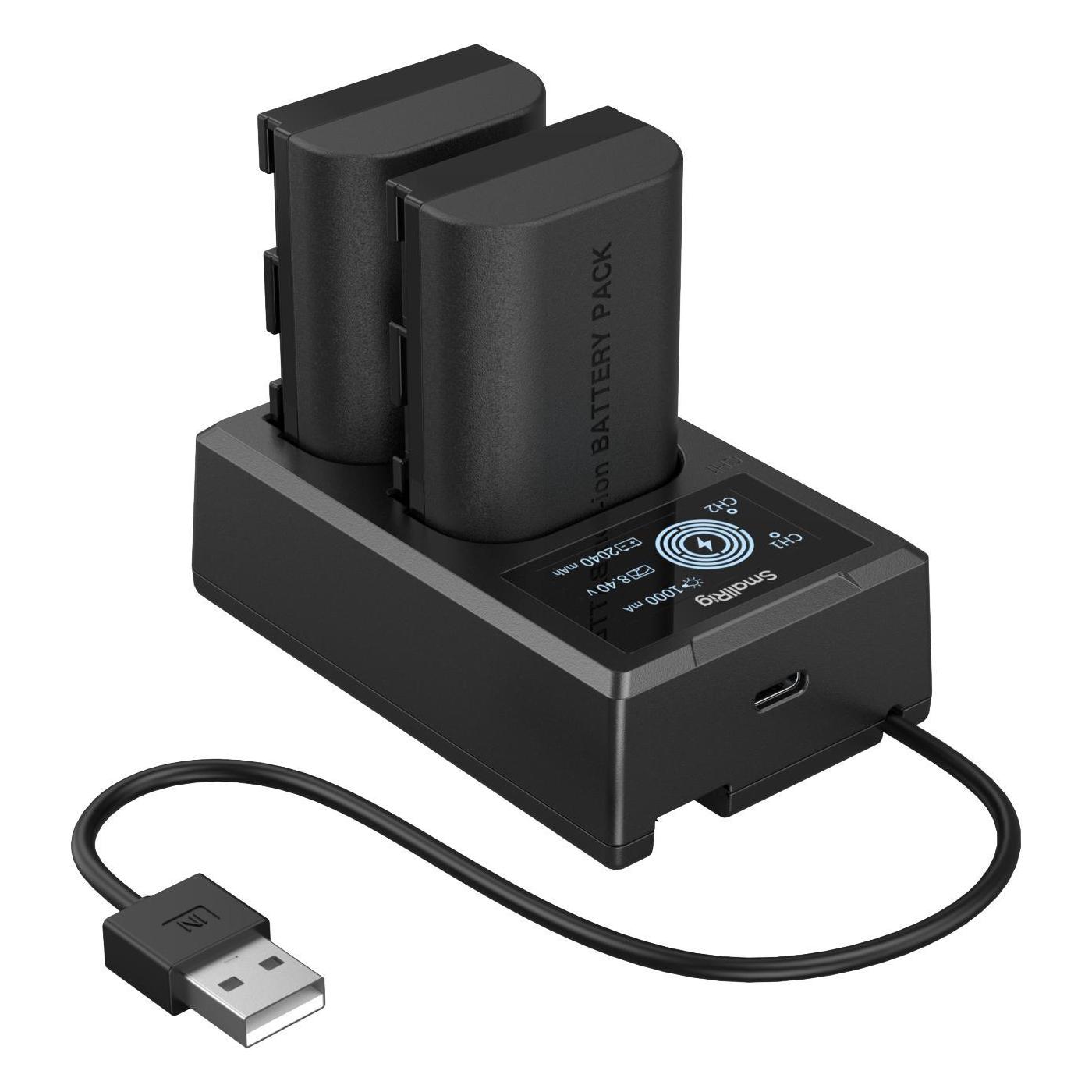 5409 Camera Battery and Charger Kit for Canon LP-E6P