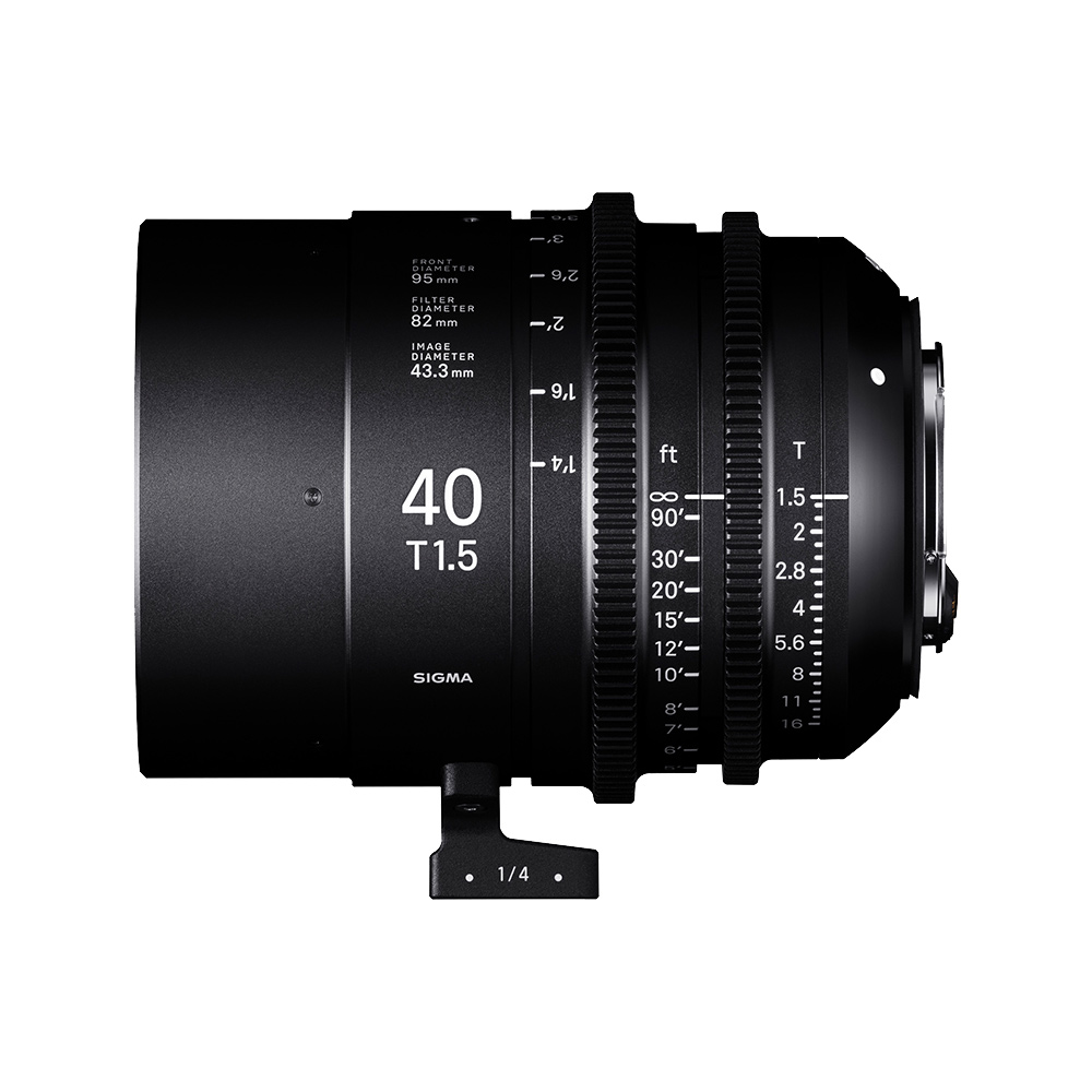 Sigma Cine 40mm T1,5, för Sony (fullformat)