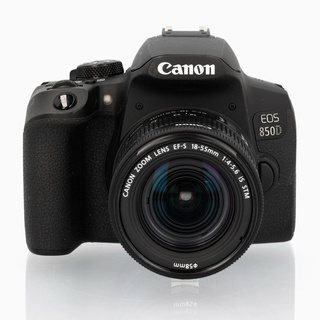 EOS 850D hus + EF-S 18-55mm f/4-5,6 IS STM  (begagnad)