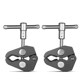 2058 super clamp med 1/4-tums- och 3/8-tumsgänga, 2-pack