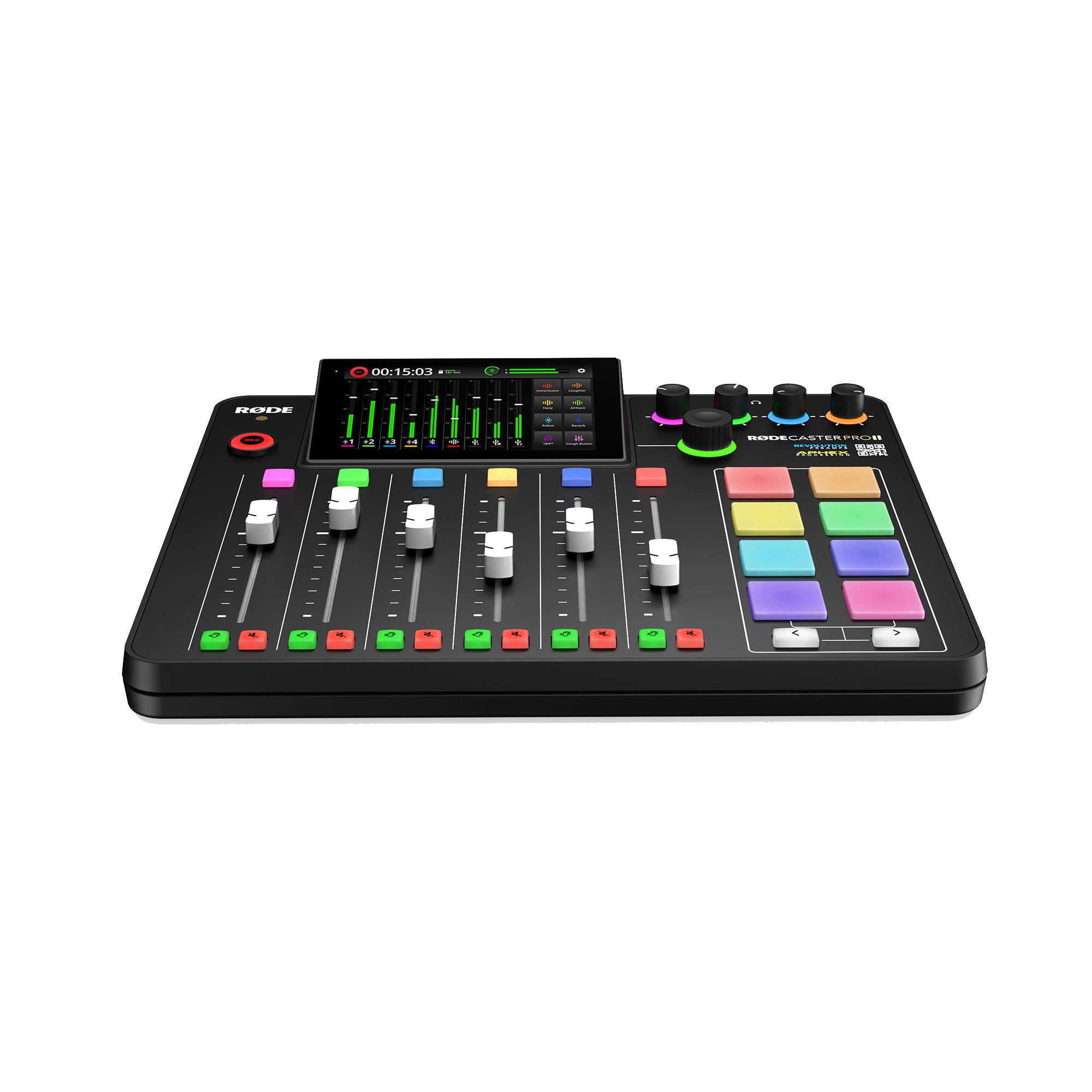 RØDE RodeCaster Pro II, podcast-studio