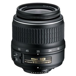 AF-S DX 18-55/3,5-5,6G ED II (svart) 