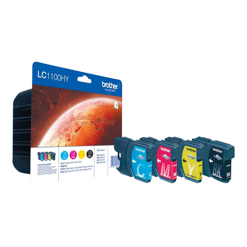 Brother LC1100HYVALBP multipack