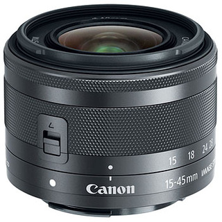 EF-M 15-45mm f/3,5-6,3 IS STM svart/graphite (till EOS M) (begagnad)
