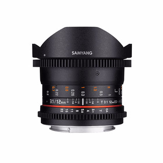 12mm T3,1 ED AS NCS Fisheye fullformat VDSLR för Fujifilm X (demo)