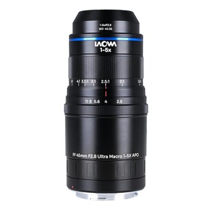 Aksen 45mm f/2,8 1-5x Ultra Macro APO för Canon RF (fullformat)