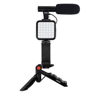 Vlogging-kit med mikrofon VL-5