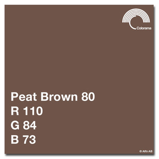 Bakgrundspapper 2,72 x 11 m, Peat Brown
